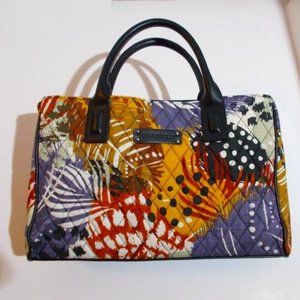 Vera Bradley Triple Compartment Floral Hand/Shoulder Bag EUC *HOST PICK*